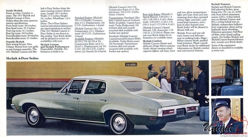 1971 Buick All Models Car Brochure Page 10